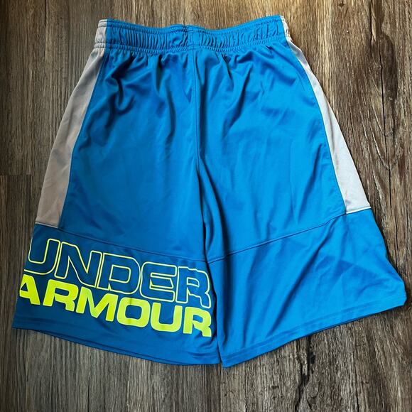 Under Armour Boy's MD Loose Fit Athletic Shorts - Picture 5 of 5
